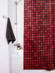 Штора для ванной с водоотталкивающей пропиткой «Пиксельное полотно» - Фото 3