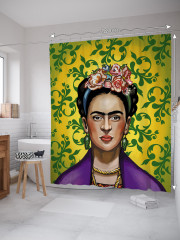 Штора для ванной с водоотталкивающей пропиткой «Просто Фрида» - Фото 1