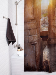 Штора для ванной с водоотталкивающей пропиткой «Рассвет сквозь колонны» - Фото 3