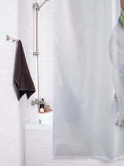 Штора для ванной с водоотталкивающей пропиткой «Собака путешественник» - Фото 3