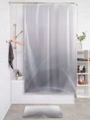 Штора для ванной с водоотталкивающей пропиткой «Спокойные волны» - Фото 2