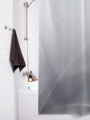 Штора для ванной с водоотталкивающей пропиткой «Спокойные волны» - Фото 3