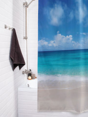 Штора для ванной с водоотталкивающей пропиткой «Спокойный горизонт» - Фото 3