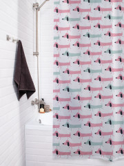 Штора для ванной с водоотталкивающей пропиткой «Такса наив» - Фото 3