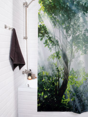 Штора для ванной с водоотталкивающей пропиткой «Там за туманами» - Фото 3