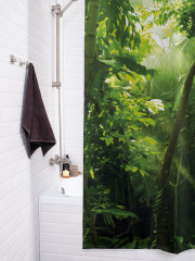 Штора для ванной с водоотталкивающей пропиткой «Утро в тропиках» - Фото 3