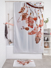 Штора для ванной с водоотталкивающей пропиткой «Хранитель снов» - Фото 2