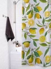 Штора для ванной с водоотталкивающей пропиткой «Цитрусовый урожай» - Фото 3