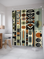 Штора для ванной с водоотталкивающей пропиткой «Этника» - Фото 1