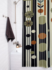Штора для ванной с водоотталкивающей пропиткой «Этника» - Фото 3
