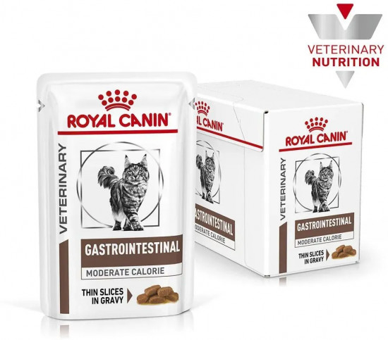 Набор кормов для кошек при панкреатите и нарушении пищеварения «Gastrointestinal. Moderate Calorie»