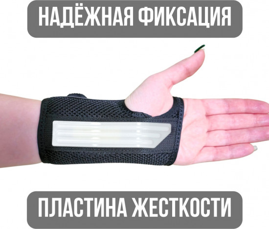 Ортез на лучезапястный сустав правый OR611
