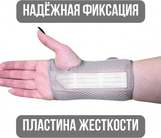 Ортез на лучезапястный сустав левый OR611