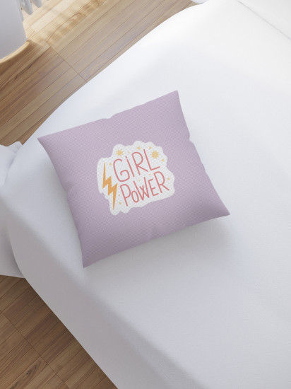 Наволочка декоративная «Girl power»