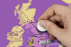 Скретч-карта Европы - Фото 2