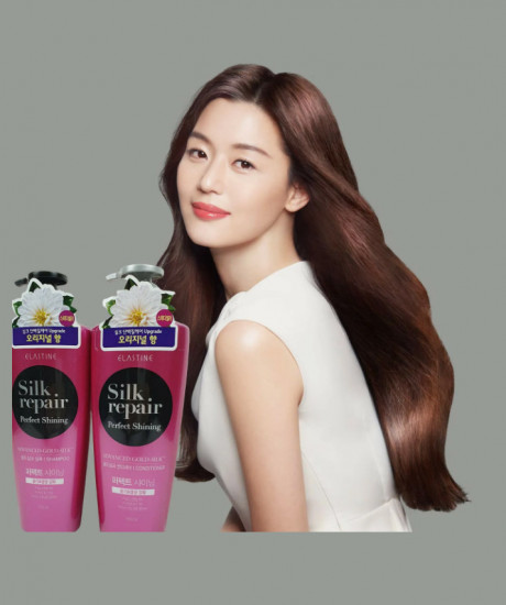 Восстанавливающий шампунь для волос «Silk Repair Perfect Shining Shampoo»