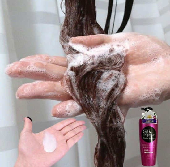 Восстанавливающий шампунь для волос «Silk Repair Perfect Shining Shampoo»