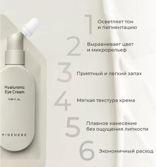 Крем для век увлажняющий «Hyaluronic Eye Cream»