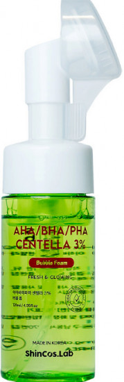 Пенка-мусс для умывания «AHA/BHA/PHA Centella 3% Bubble Foam»