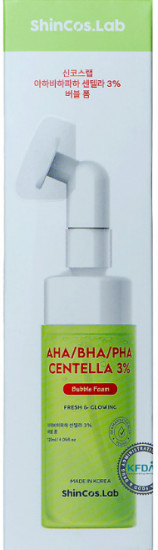 Пенка-мусс для умывания «AHA/BHA/PHA Centella 3% Bubble Foam»