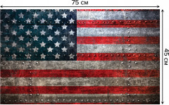 Коврик придверный «Железный флаг» - Фото 1