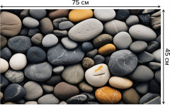 Коврик придверный «Морские камни» - Фото 1