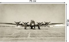 Коврик придверный «Самолетная мощь» - Фото 1