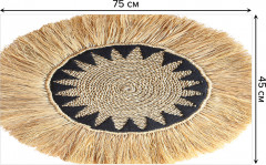 Коврик придверный «Соломенное покрывало» - Фото 1