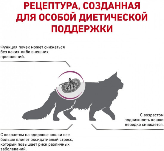 Корм сухой для взрослых кошек для поддержания функции почек «Early Renal»