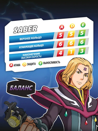 Волчок «Saber»