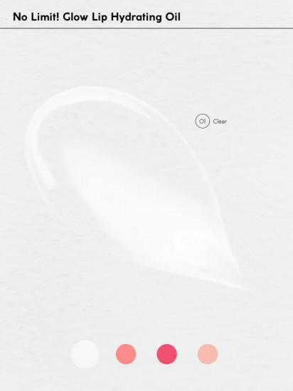 Масло для губ «Glow Lip Hydrating Oil», тон 01 Clear
