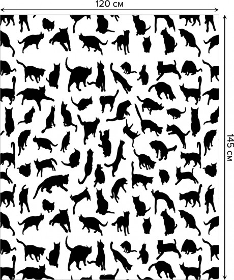 Скатерть «Коты и кошки»