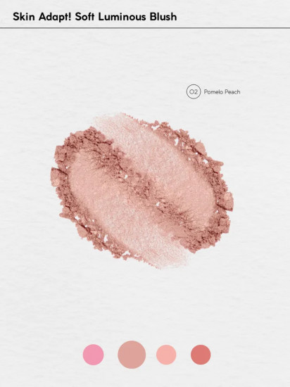 Румяна компактные «Skin Adapt», оттенок 02 Pomelo Peach