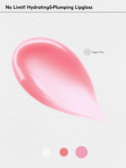 Плампер для губ «Volume Hydrating&Plumping Lipglosst», тон 03 Sugar Pink