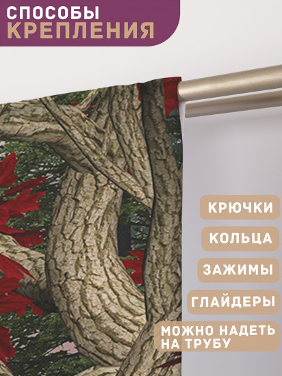 Комплект штор «Волшебный лес»