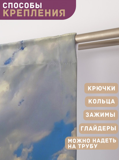 Комплект штор «Поле подсолнухов»