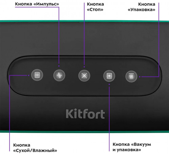 Вакууматор Kitfort КТ-1541