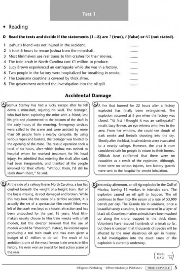Английский язык. 8 класс. Starlight. Test Booklet