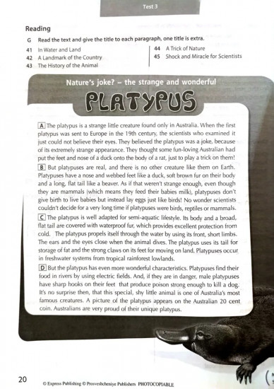 Английский язык. 9 класс. Spotlight. Test Booklet