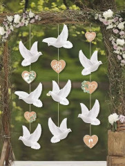 Гирлянда «Свадебные голуби» - Фото 1