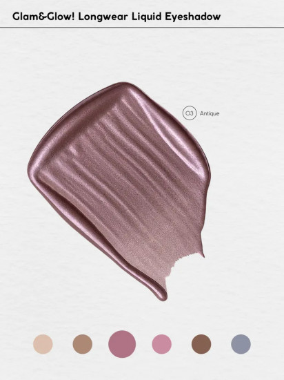 Тени для век кремовые «Longwear Liquid Eyeshadow», оттенок 03 Antique