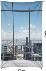 Фотопанно на стену «В городском офисе» - Фото 1