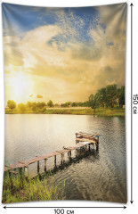 Фотопанно на стену «Кладка рыбака» - Фото 1