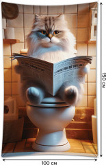 Фотопанно на стену «Кот отдыхает» - Фото 1