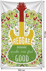 Фотопанно на стену «Музыка регги» - Фото 1