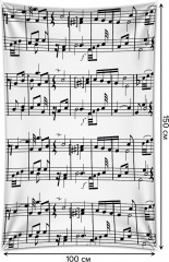 Фотопанно на стену «Нотный лист» - Фото 1