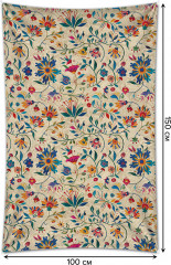 Фотопанно на стену «Узорчатые цветы» - Фото 1