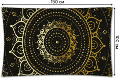 Фотопанно на стену «Индийская мандала» - Фото 1