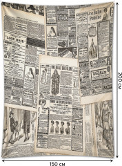 Фотопанно на стену «Постаревшие газеты» - Фото 1