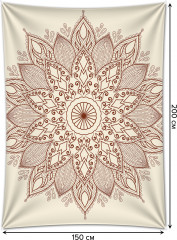 Фотопанно на стену «Цветочный узор» - Фото 1